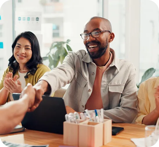 Business Partnership Handshake
