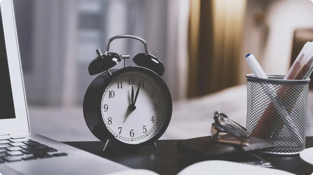 Clock On The Table