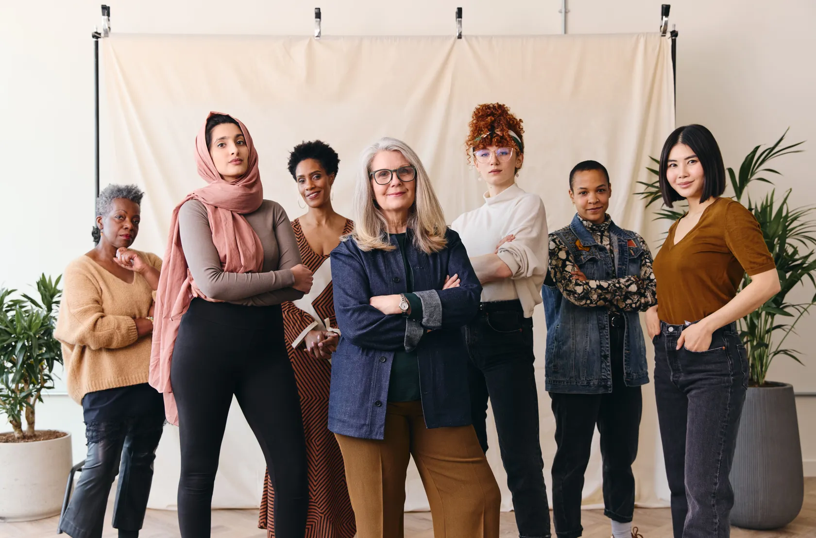 Diverse Women Leadership Team