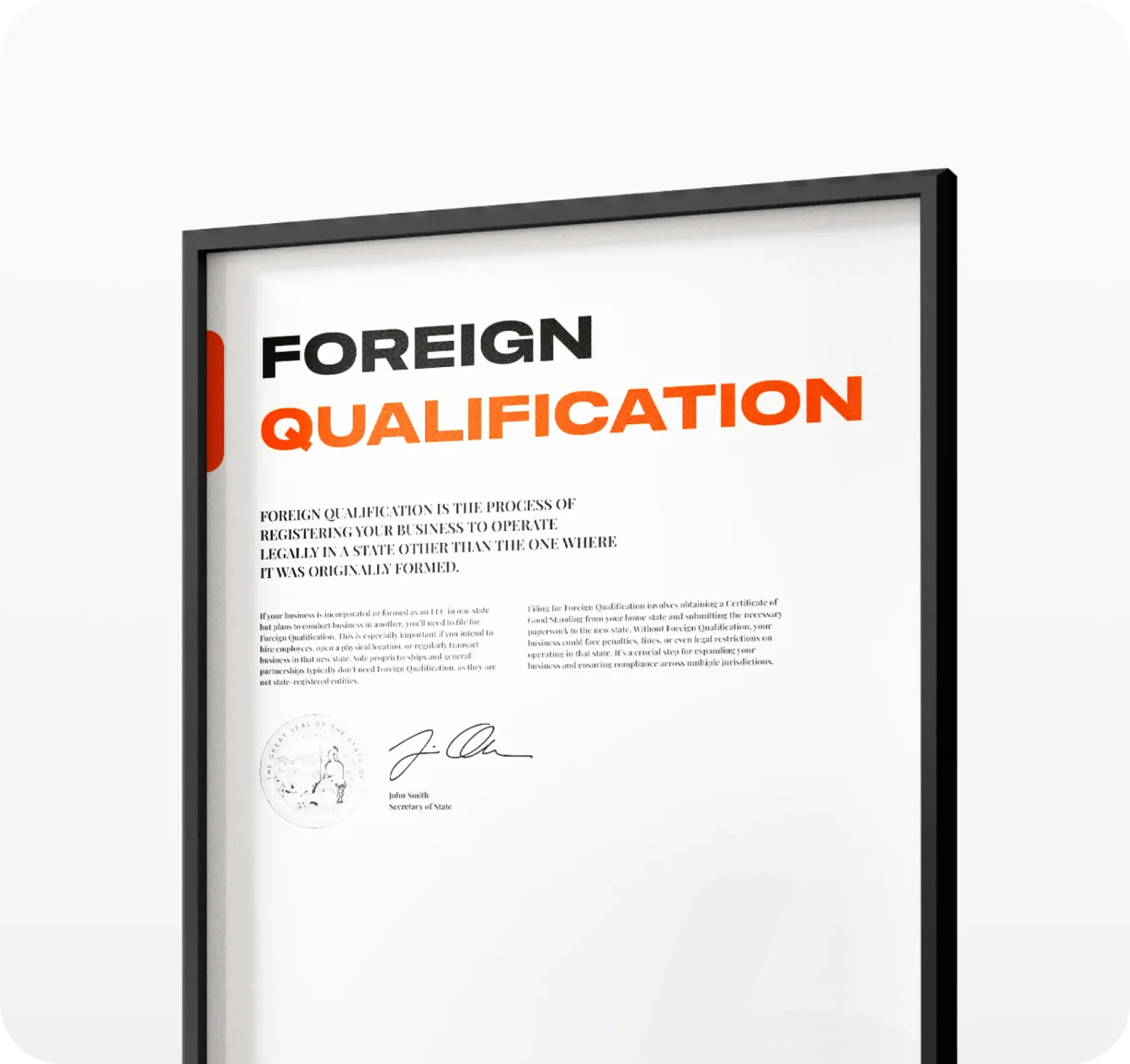 Foreign Qualification Hero