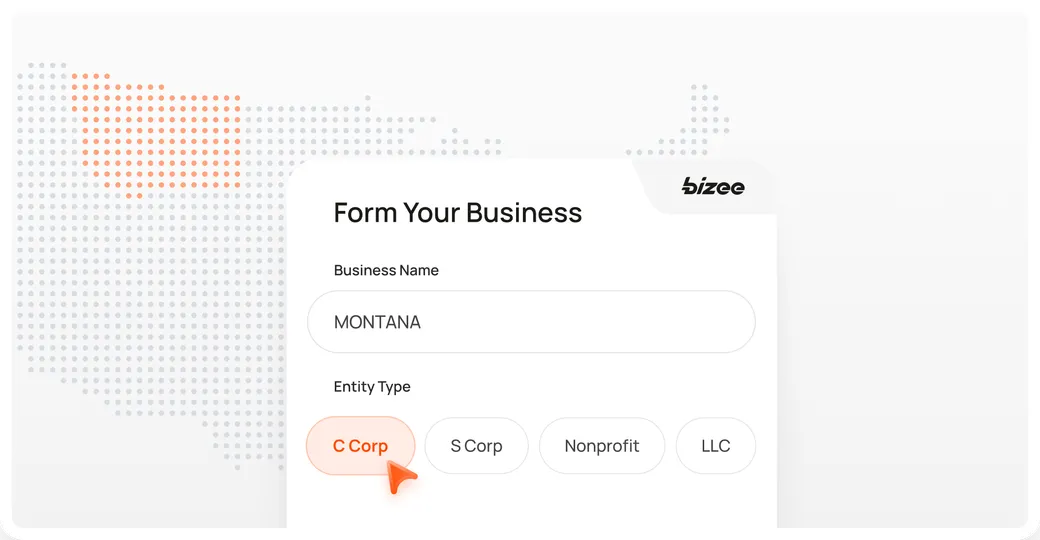 Montana Corp Map