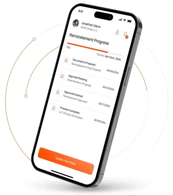 Reinstatement Progress App