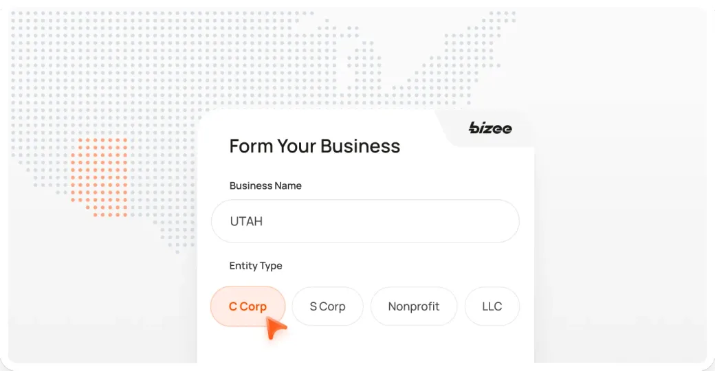 Utah Corp Map