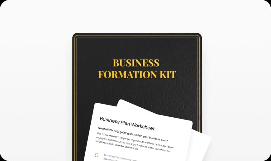 Business Formation Kit Key Visual