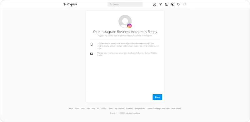 Img 10. How to set up an Instagram account
