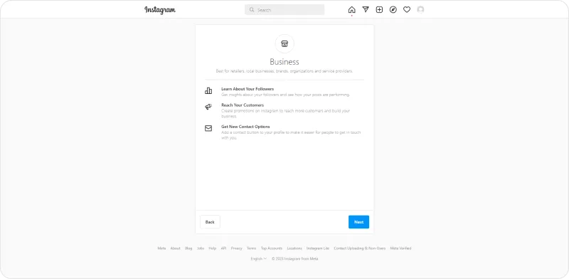 Img 7. How to set up an Instagram account