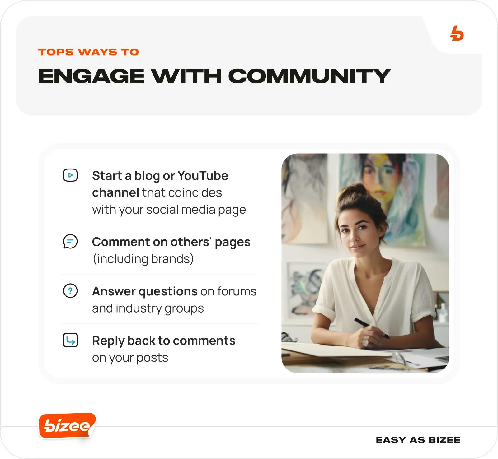 Tops Ways to Engage with Community