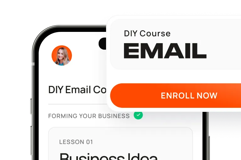 Enroll now in our DIY Email Course
