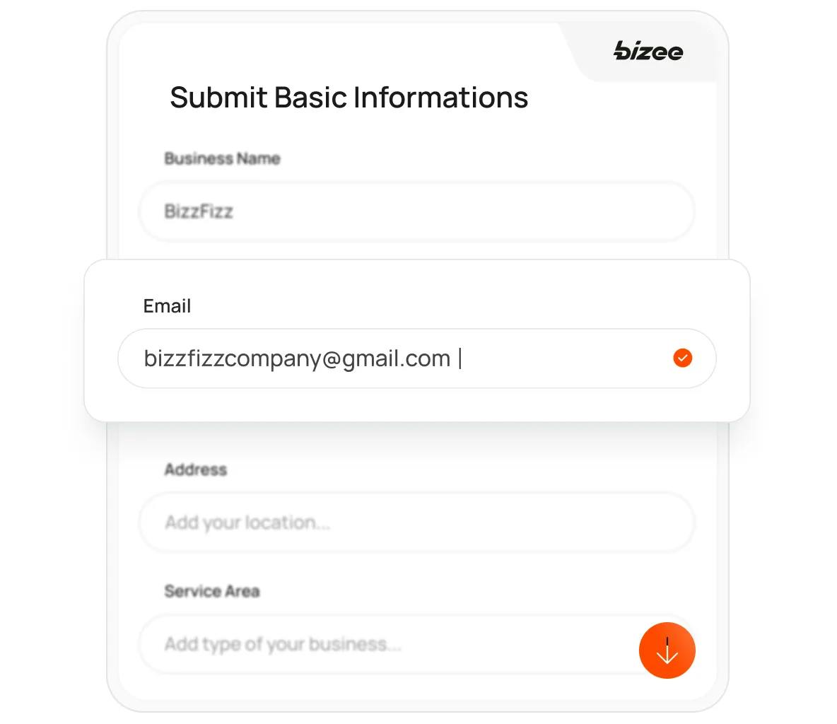 Google My Business - Submit basic informations infographic