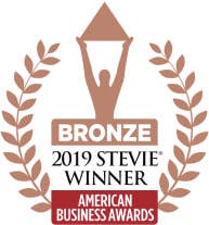 Bronze 2019 stevie winner award