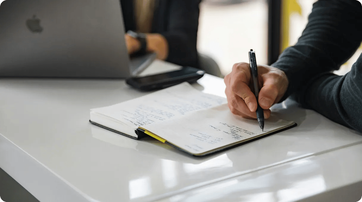 Person Writing