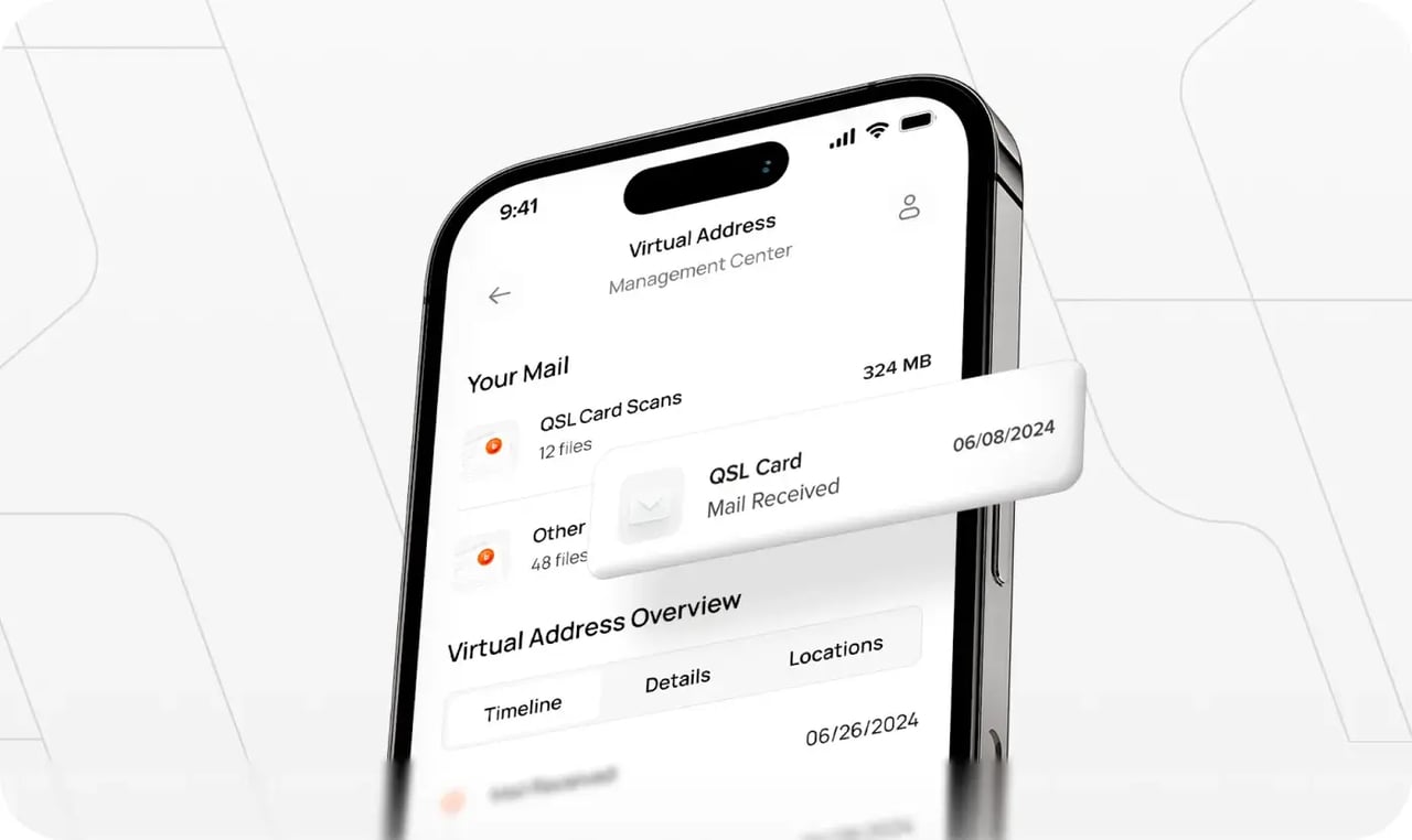 Ham Radio Virtual Mailbox App Ui