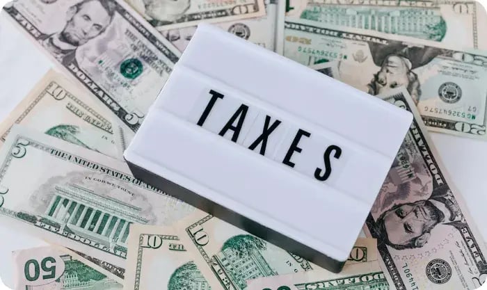 Banknotes On The Table