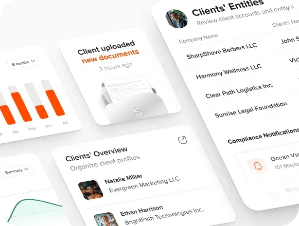 Clients Overview Organize Client Profiles