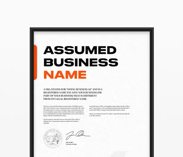 Compliance Assumed Business Name