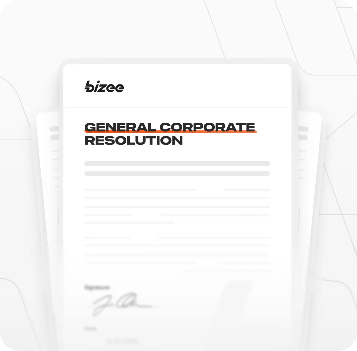 General Corporate Resolution Hero
