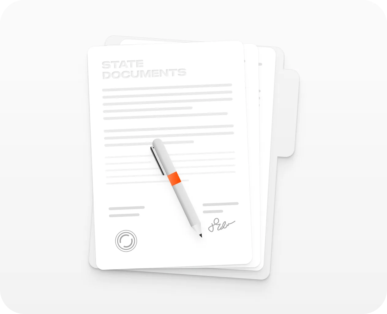 File The Required State Documents