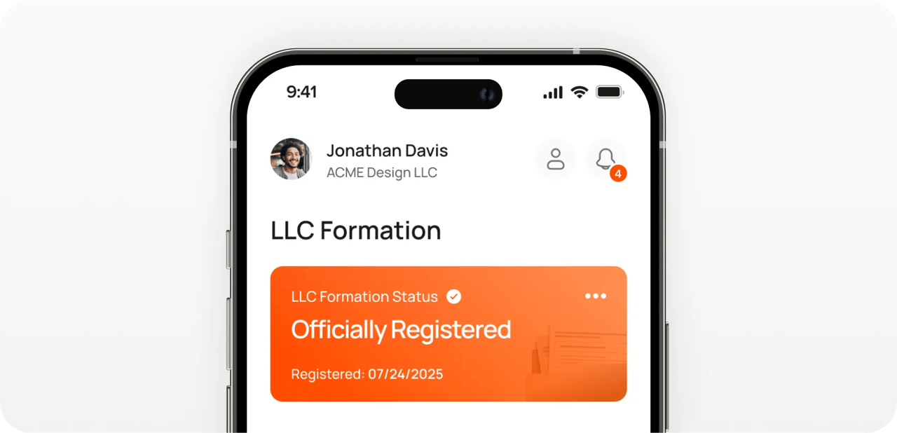Llc Formation Officially Registered