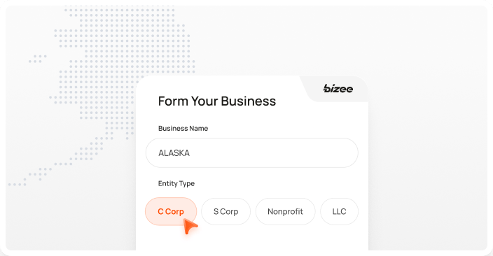 Alaska Corp Map