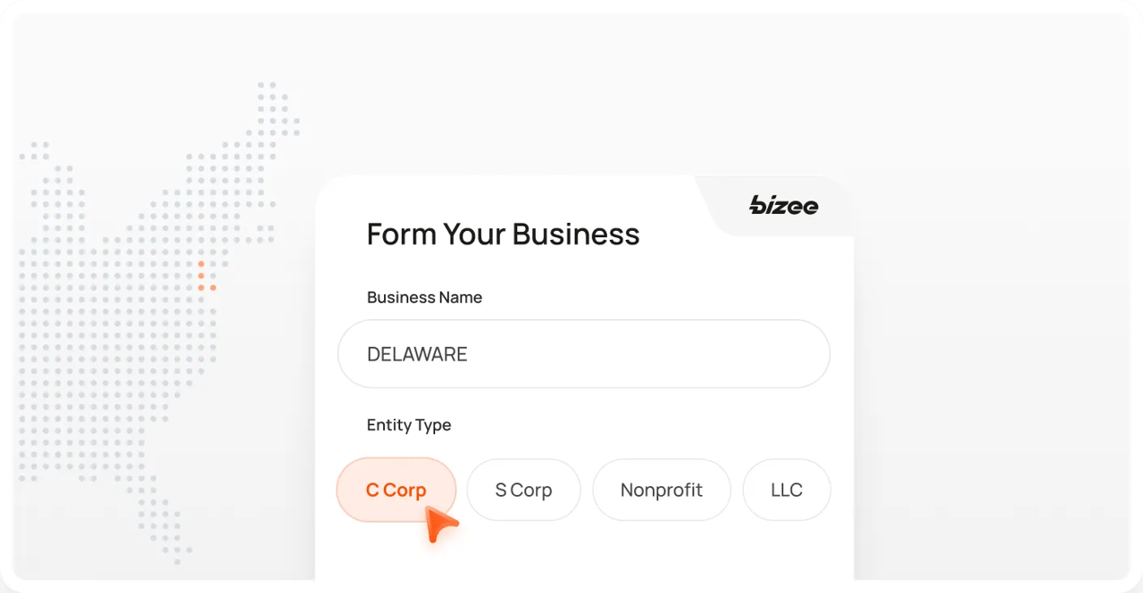 Delaware Corp Map