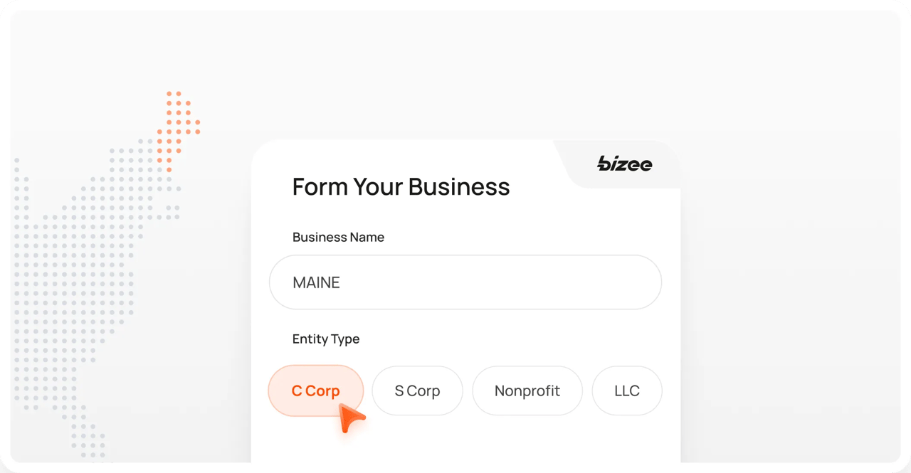 Maine Corp Map