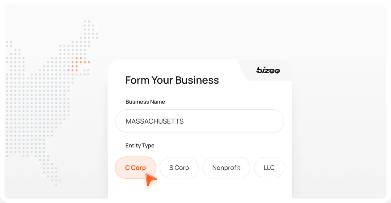 Massachusetts Corp Map