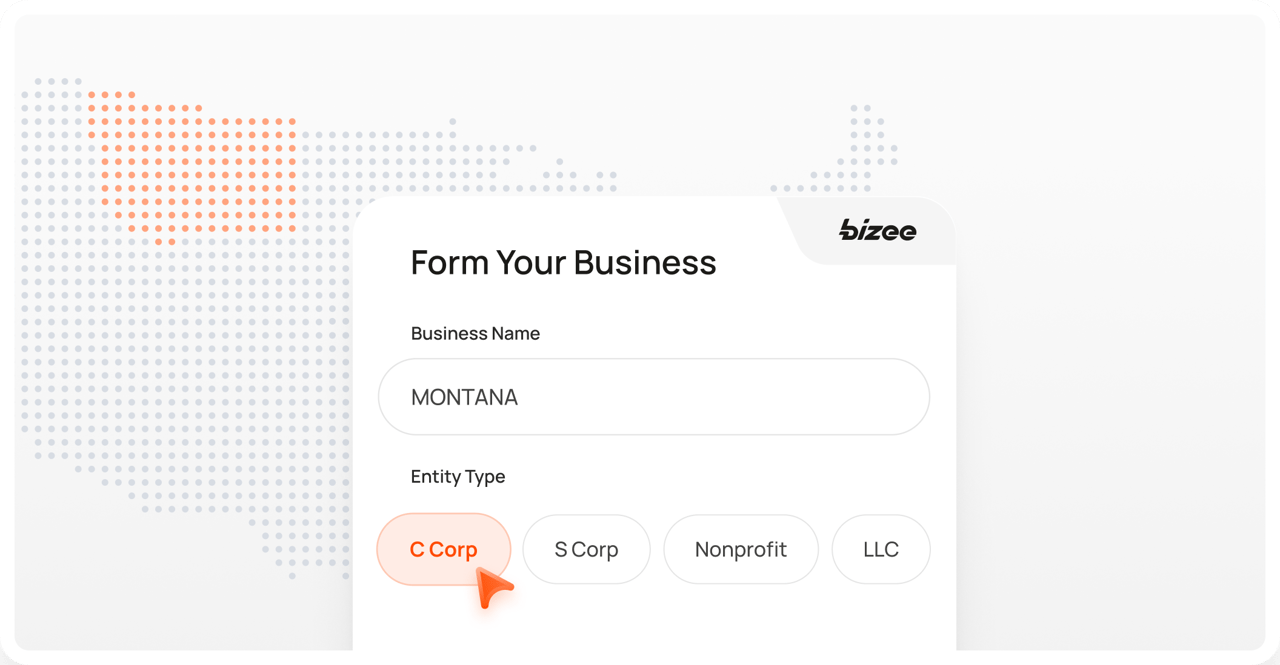 Montana Corp Map