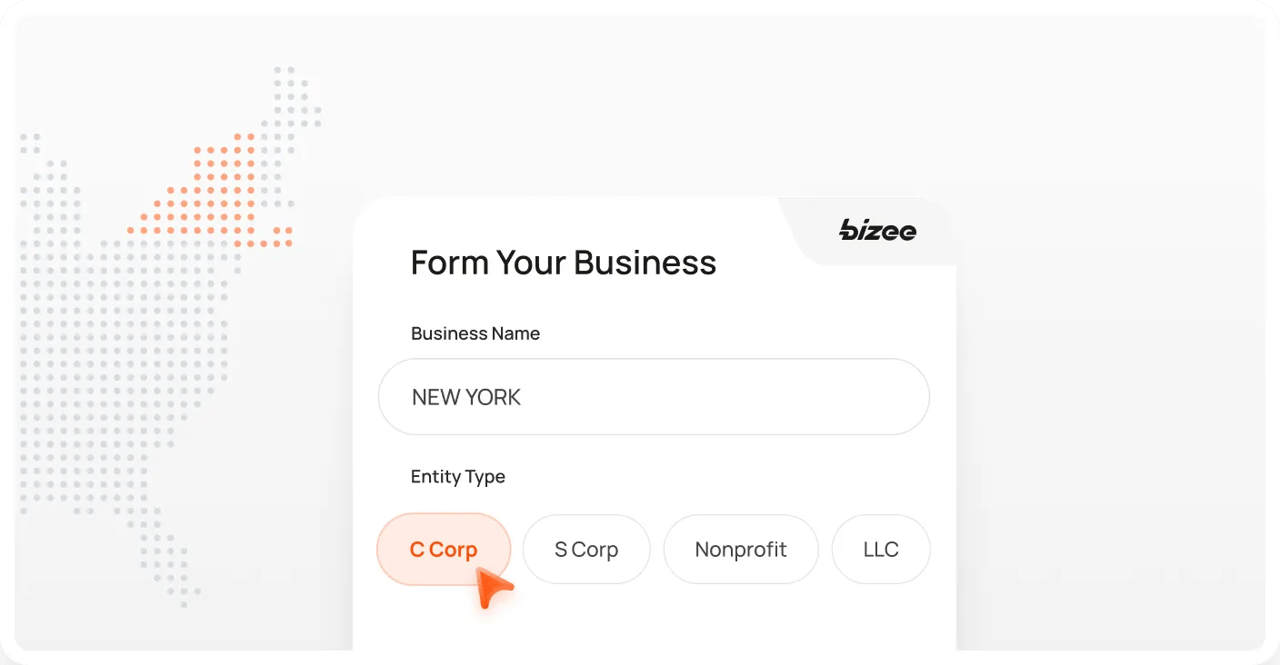 New York Corp Map