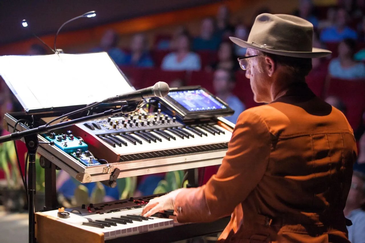 Musician Playing Piano