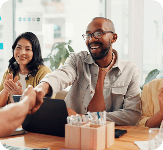 Business Partnership Handshake