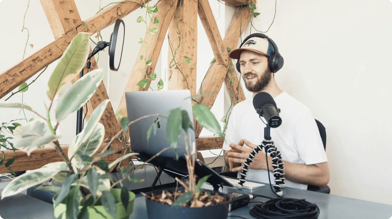 Podcast Recording Remote Workspace