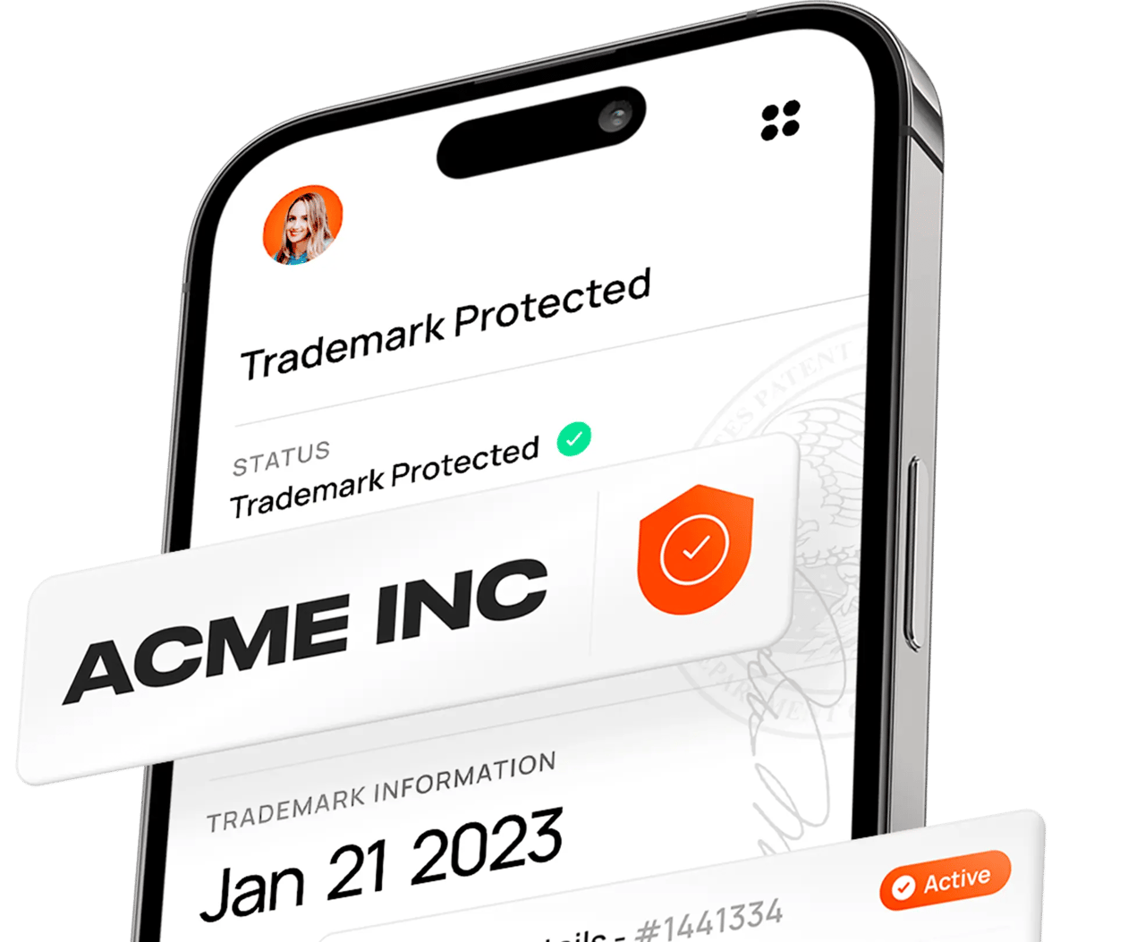Protect Your Name Cropped Mobile Trademark