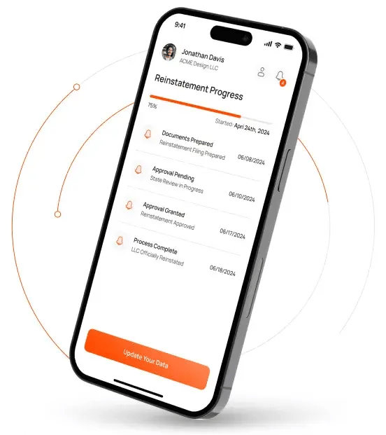 Reinstatement Progress App