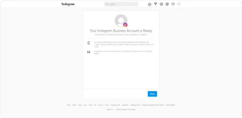 Setup Instagram Account 10