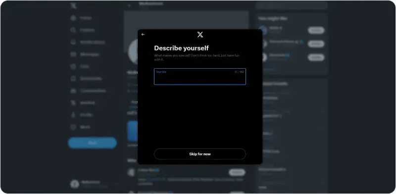 Setup X Twitter Account 13