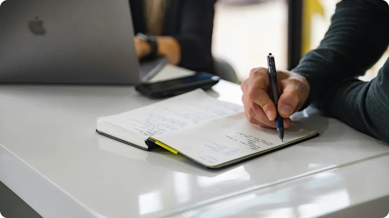 Person Writing