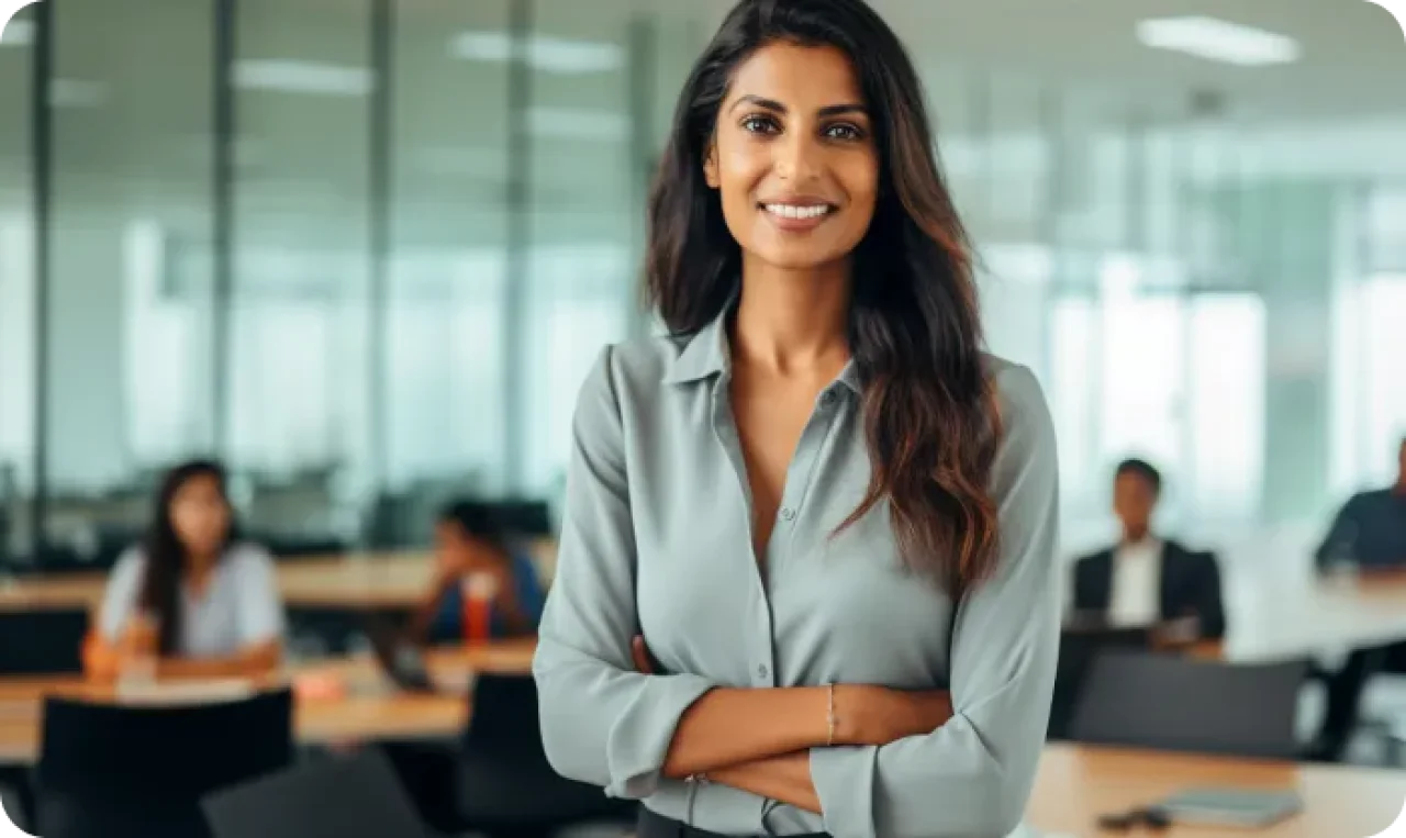 Woman In The Office
