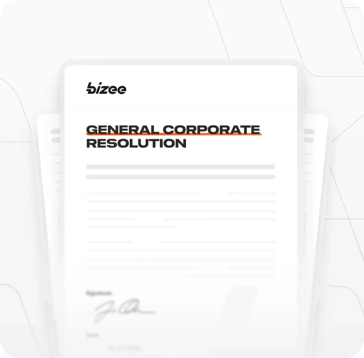 General Corporate Resolution Hero