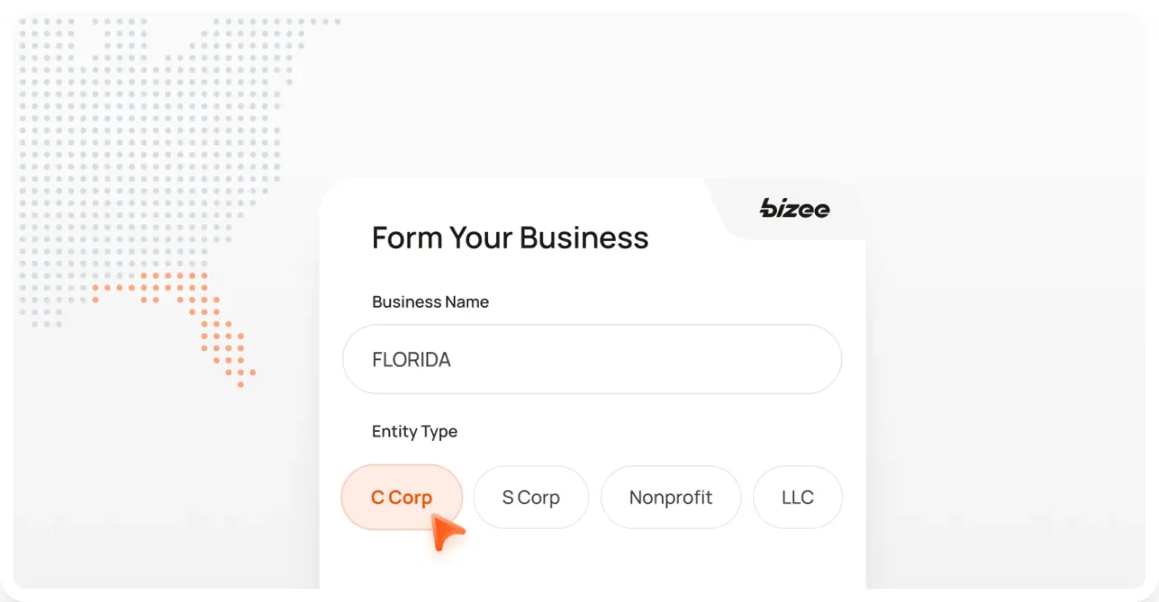 Florida Corp Map