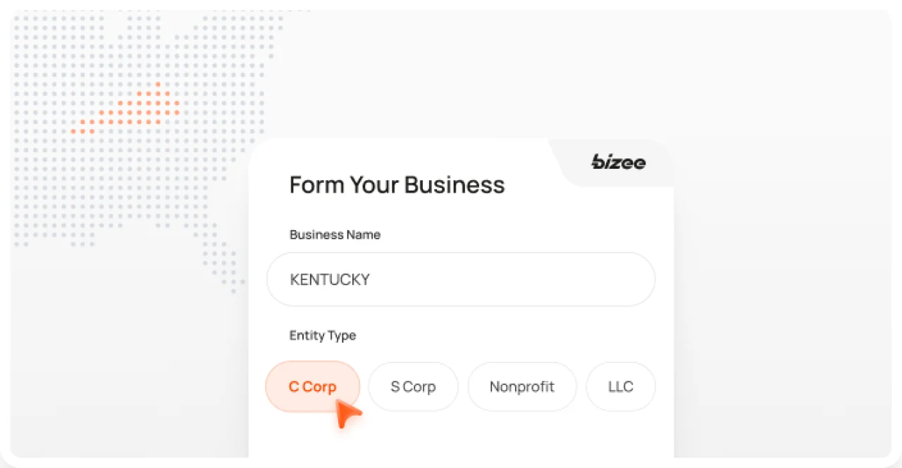 Kentucky Corp Map