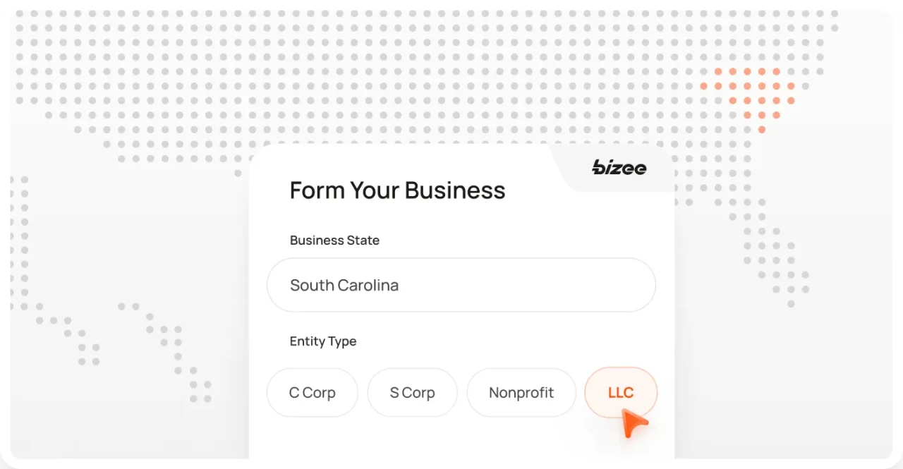 South Carolina Map