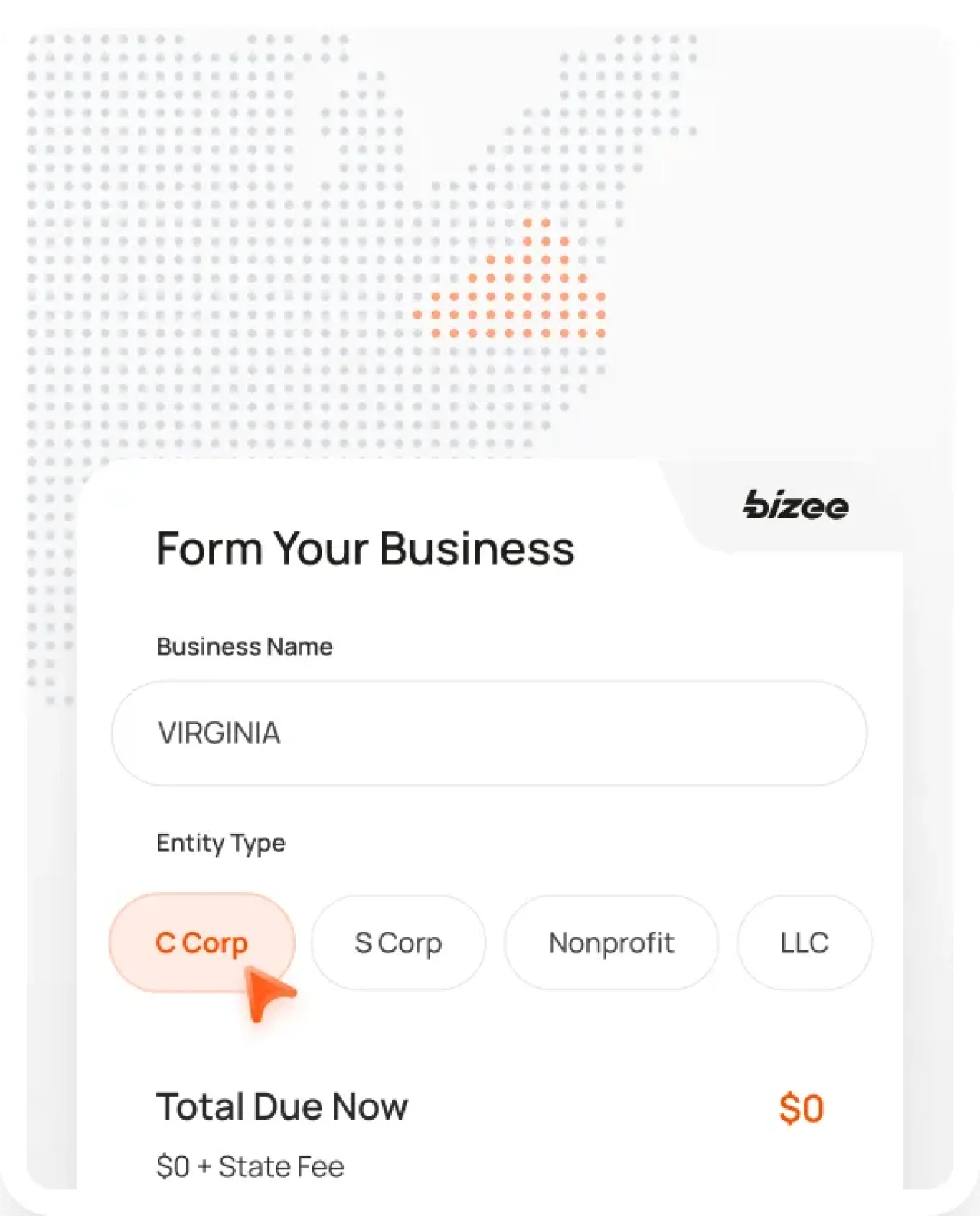 Virginia Map Mobile