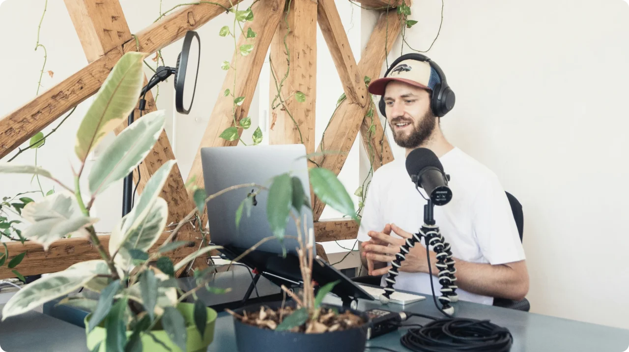 Podcast Recording Remote Workspace