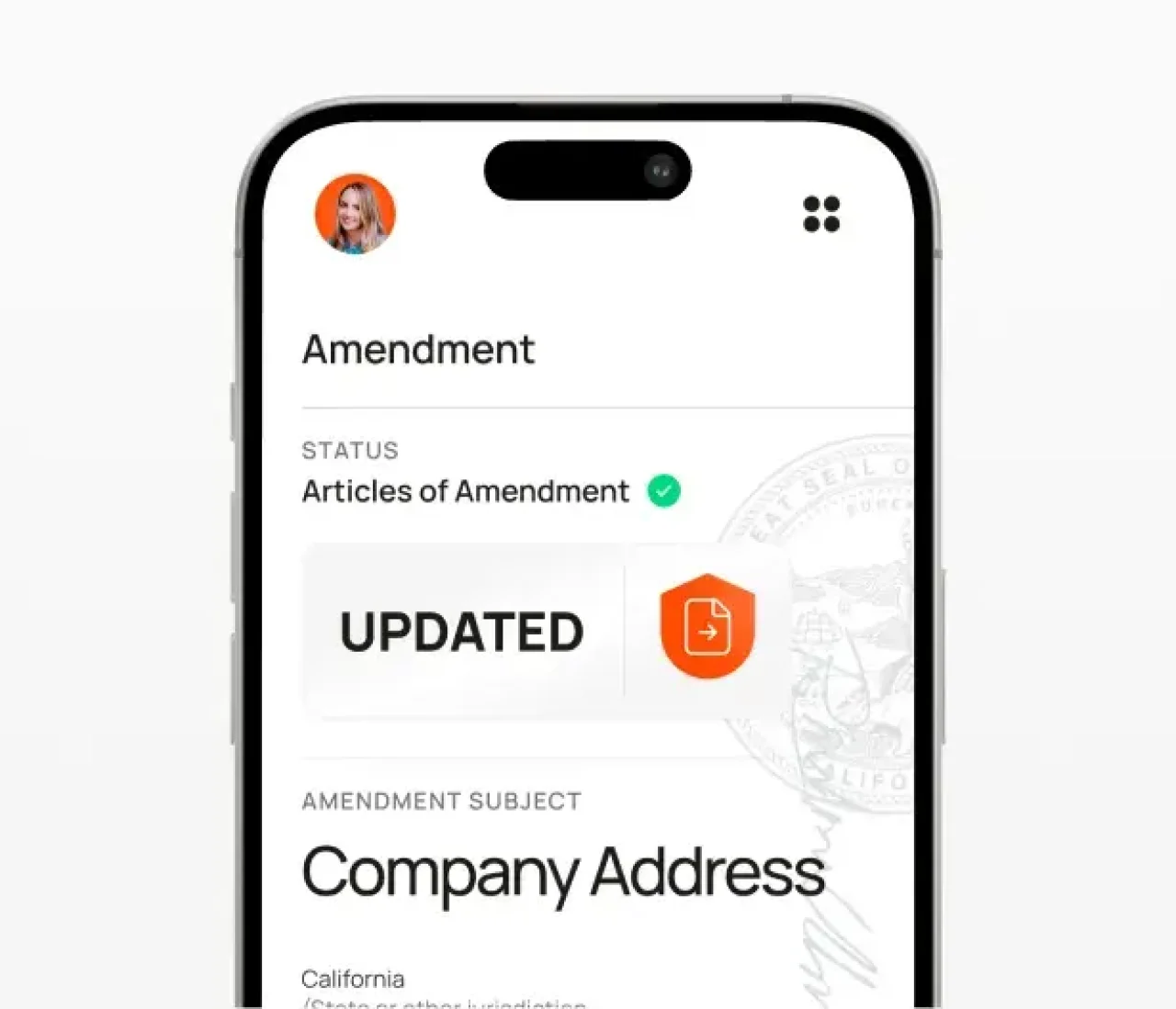 Compliance Amendment