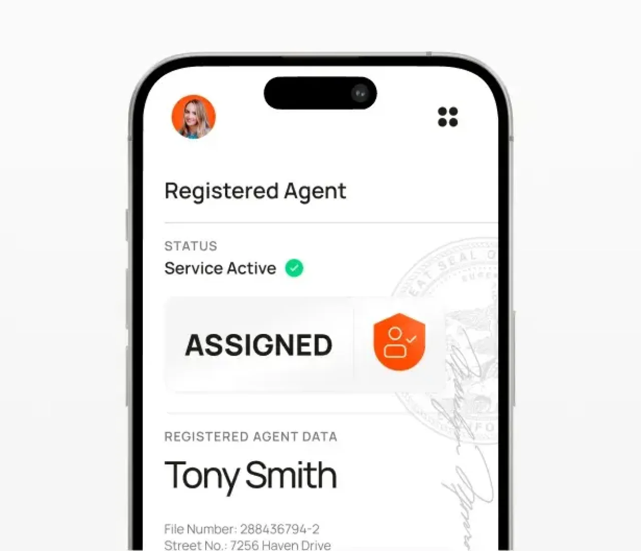Compliance Registered Agent Status