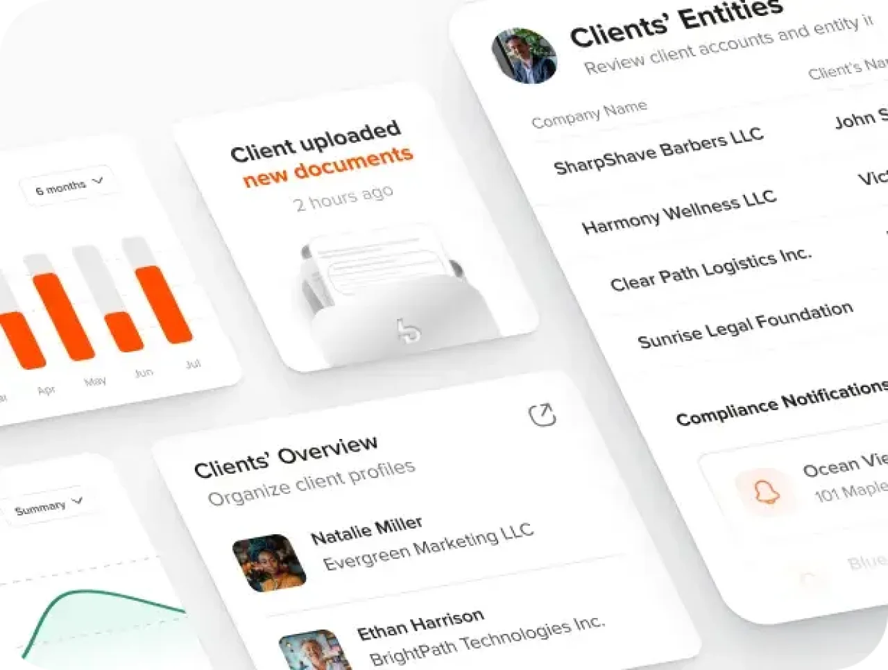 Clients Overview Organize Client Profiles