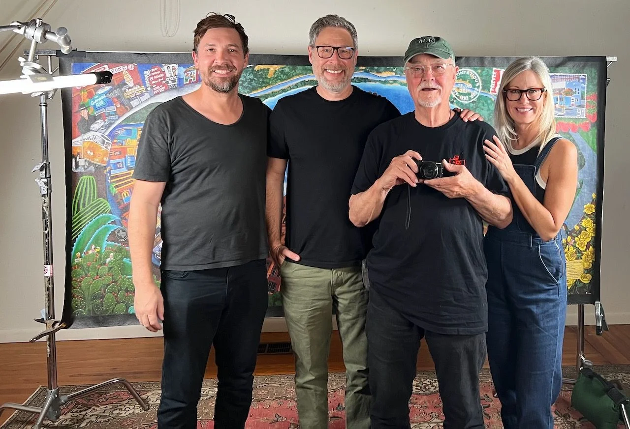 Team Portrait In Studio Setting