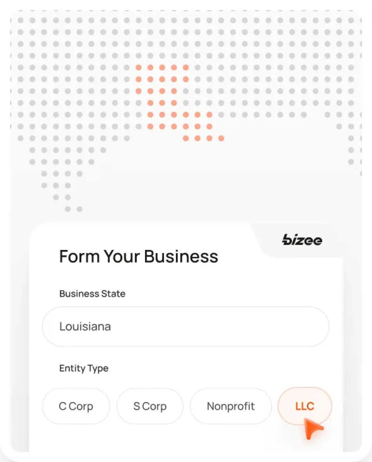 Louisiana Map Mobile