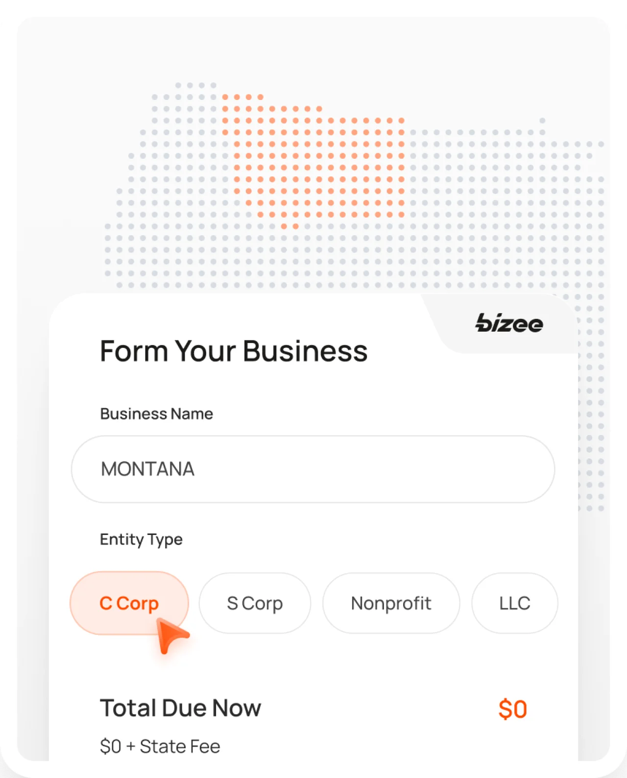 Montana Corp Map Mobile