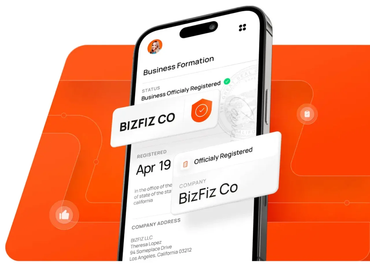 Phone business formation